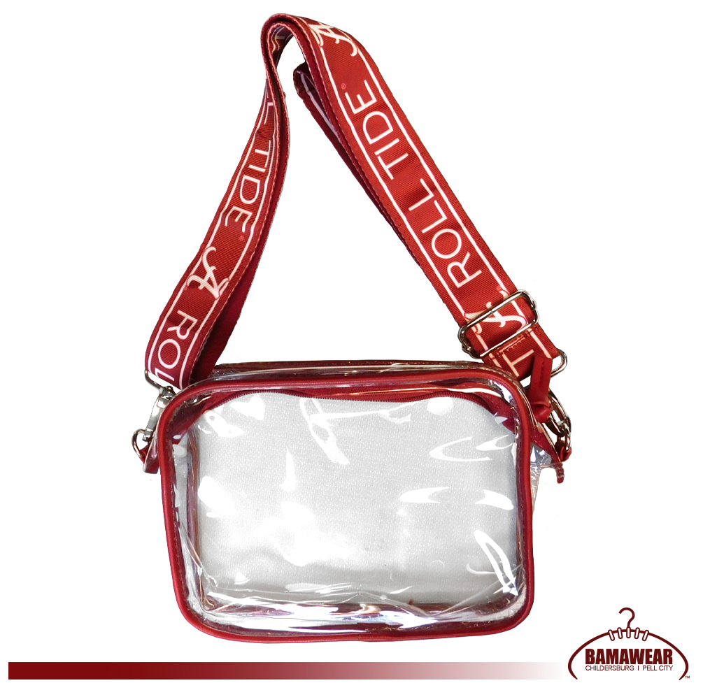 Red 2025 clear purse