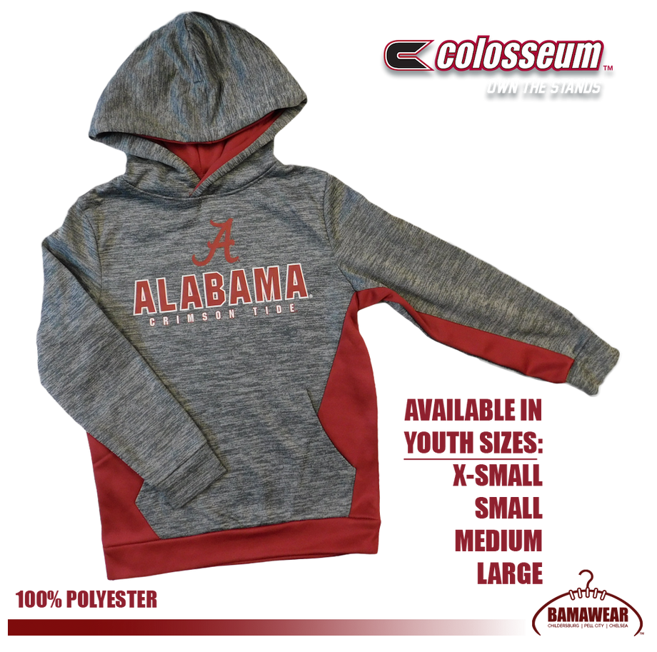 Colosseum YOUTH ALABAMA Hoodie Bamawear